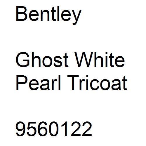 Bentley, Ghost White Pearl Tricoat, 9560122.